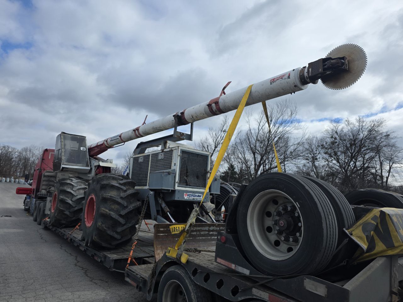 Tree trimmer heavy haul